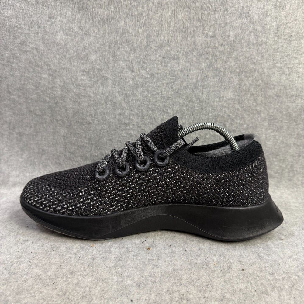Allbird Shoes Womens Size 8 Tree Dasher TD Black Knit Athletic Running Sneakers - Picture 6 of 9